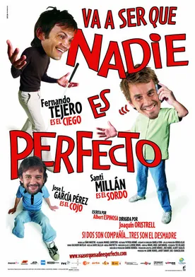 Poster Va a ser que nadie es perfecto