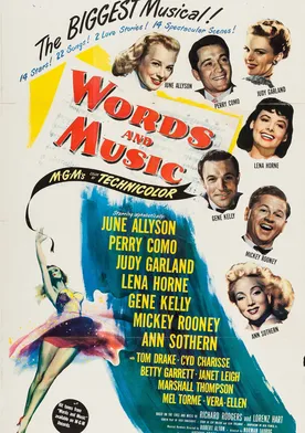 Poster Words and Music