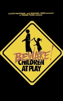 Poster Beware: Children at Play