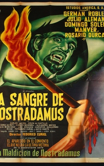 Poster La sangre de Nostradamus