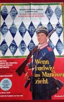 Poster Wenn Ludwig ins Manöver zieht