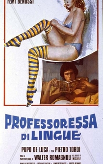 Poster La profesora de lenguas