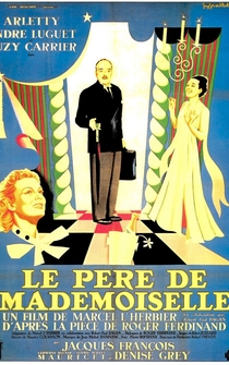 Poster Le père de Mademoiselle