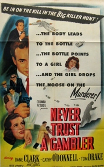 Poster Never Trust a Gambler