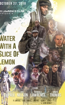 Poster Water with A Slice of Lemon