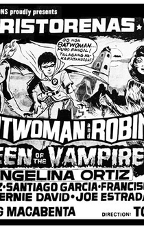 Poster Batwoman and Robin Meet the Queen of the Vampires