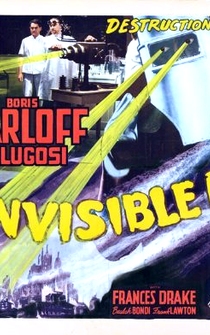 Poster The Invisible Ray