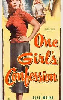 Poster One Girl's Confession