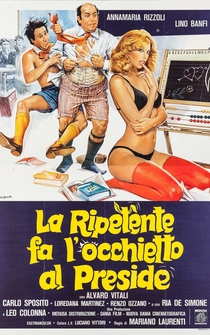 Poster La ripetente fa l'occhietto al preside