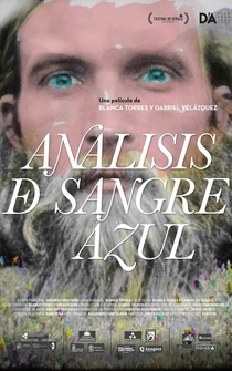 Poster Análisis de sangre azul