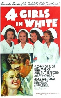 Poster Four Girls in White