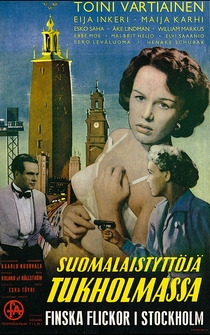 Poster Suomalaistyttöjä Tukholmassa