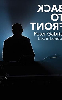 Poster Peter Gabriel: Back to Front