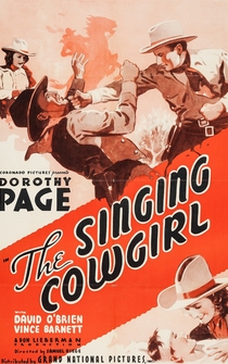 Poster The Singing Cowgirl