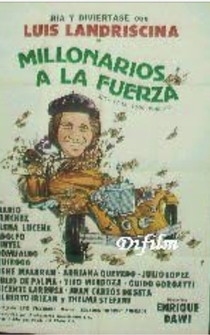 Poster Millonarios a la fuerza