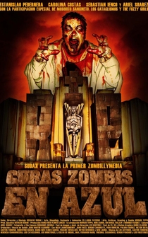 Poster Curas zombis en Azul