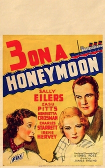 Poster Three on a Honeymoon