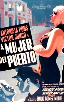 Poster La mujer del puerto