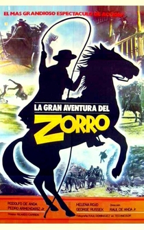 Poster La gran aventura del Zorro