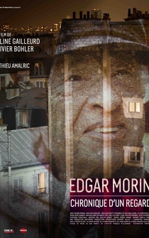 Poster Edgar Morin, chronique d'un regard