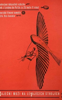 Poster de Los intrépidos hombres en sus máquinas voladoras, o Cómo volé de Londres a París en 25 horas y 11 minutos