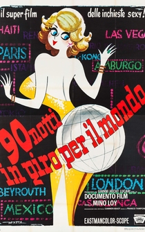 Poster 90 notti in giro per il mondo