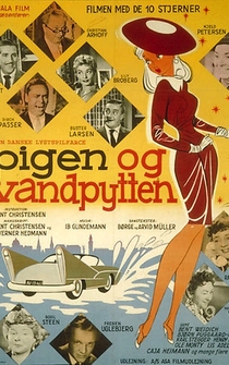 Poster Pigen og vandpytten