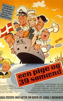 Poster Een pige og 39 sømænd