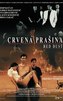 Poster Crvena prasina