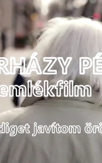 Poster Esterházy Péter emlékfilm ... a mindiget javítom örökkére