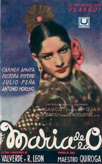 Poster de María de la O