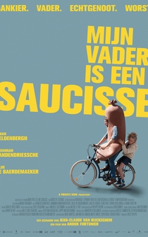 Poster Mijn vader is een saucisse