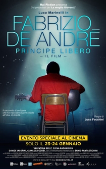 Poster Fabrizio De André: Principe libero