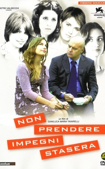 Poster Non prendere impegni stasera