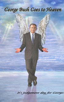 Poster George Bush Goes to Heaven