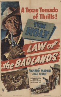 Poster Law of the Badlands