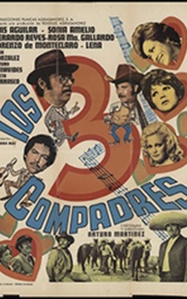 Poster Los tres compadres