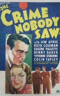 Poster The Crime Nobody Saw