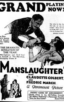 Poster Manslaughter