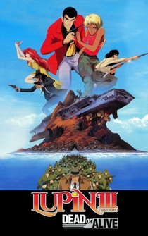 Poster Lupin III: Vivo o muerto