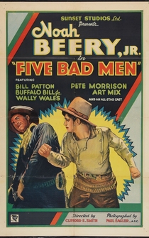 Poster Five Bad Men