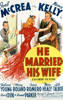 Poster He Married His Wife