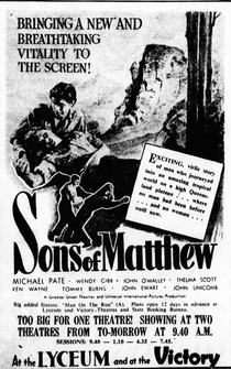 Poster Sons of Matthew