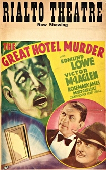 Poster The Great Hotel Murder