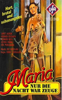 Poster Maria - Nur die Nacht war ihr Zeuge