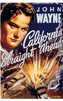 Poster California Straight Ahead!