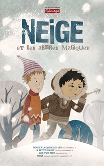 Poster Neige et les arbres magiques