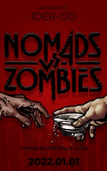 Poster Nomads vs. Zombies