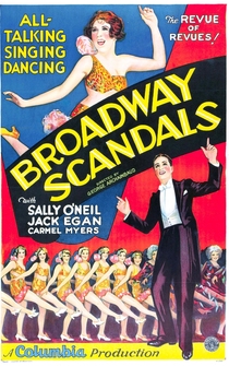 Poster Broadway Scandals