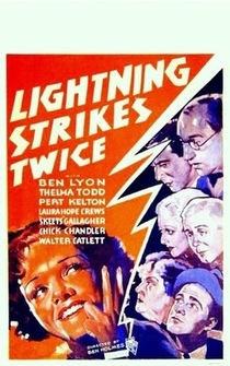 Poster Lightning Strikes Twice